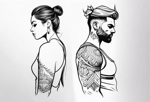 triceps tattoo idea