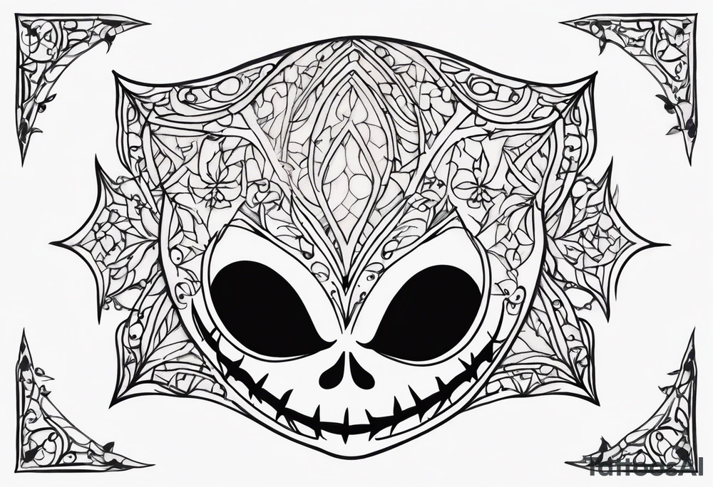 Jack Skellington tattoo idea