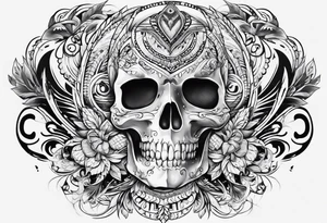 fasi lunari sulla spina dorsale tattoo idea
