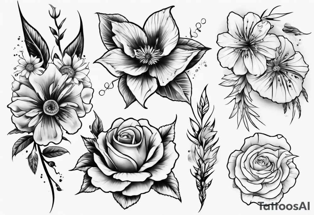 Flowers tattoos tattoo idea