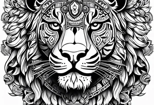 aztec jaguar warrior tattoo idea