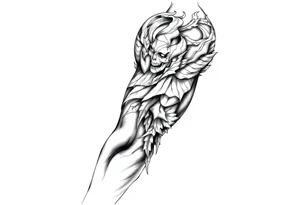 griechische richtung tattoo idea