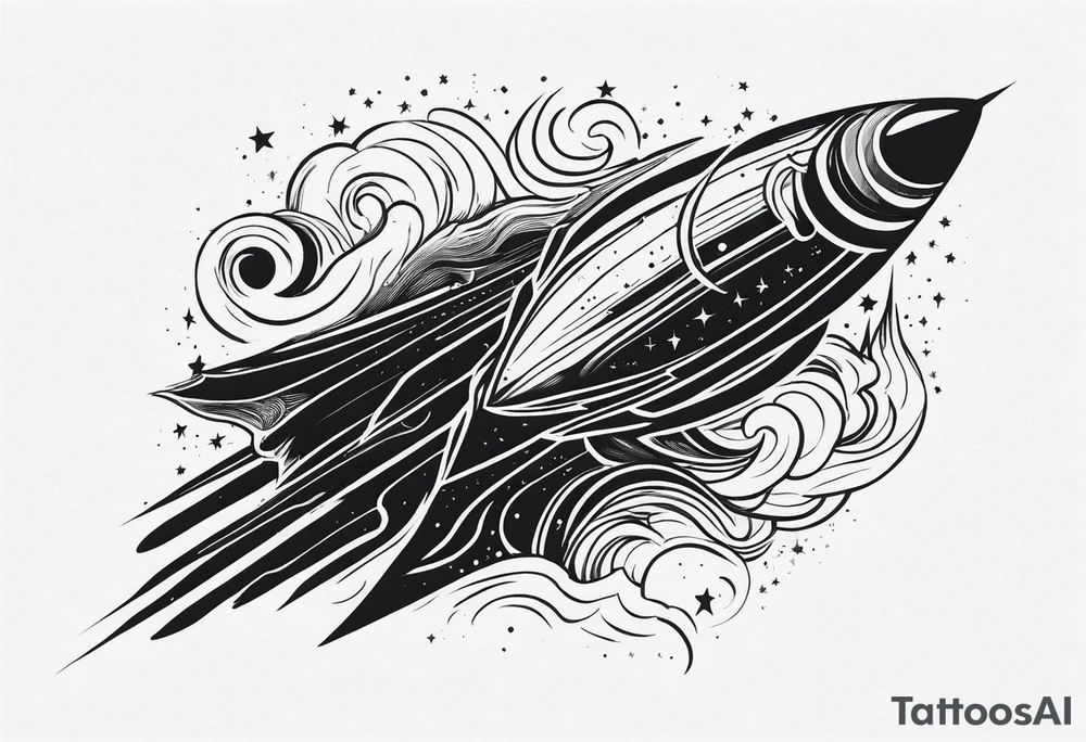 comets tattoo idea