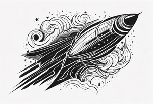 comets tattoo idea