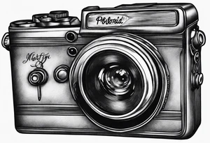 polaroid tattoo idea