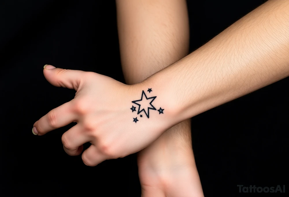 Stars tattoo idea