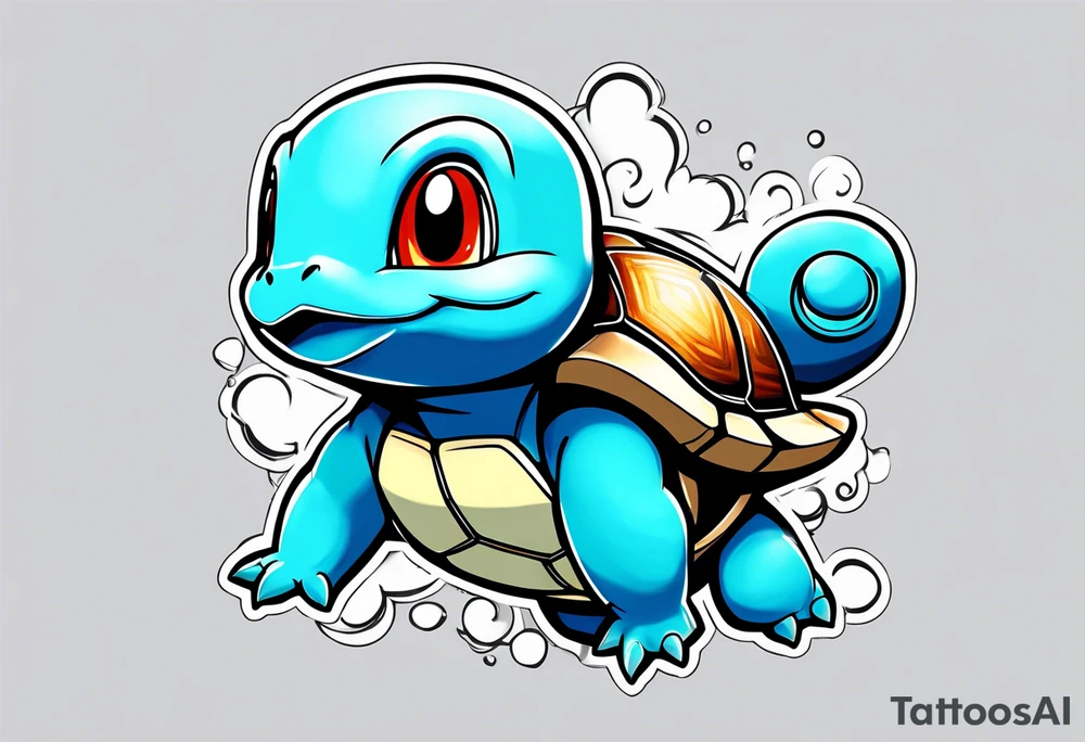 Squirtle tattoo idea
