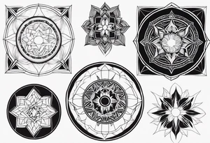 light diffraction tattoo idea