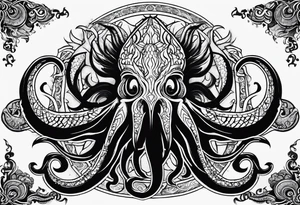 Chthulu tattoo idea