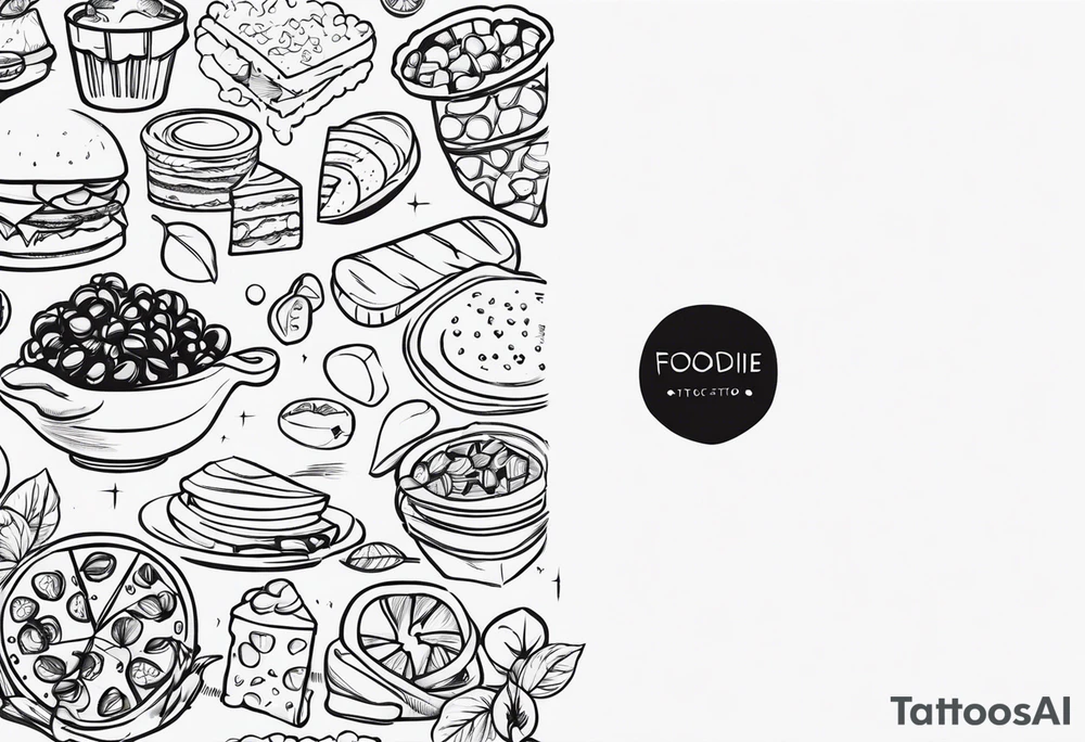 foodie tattoo idea