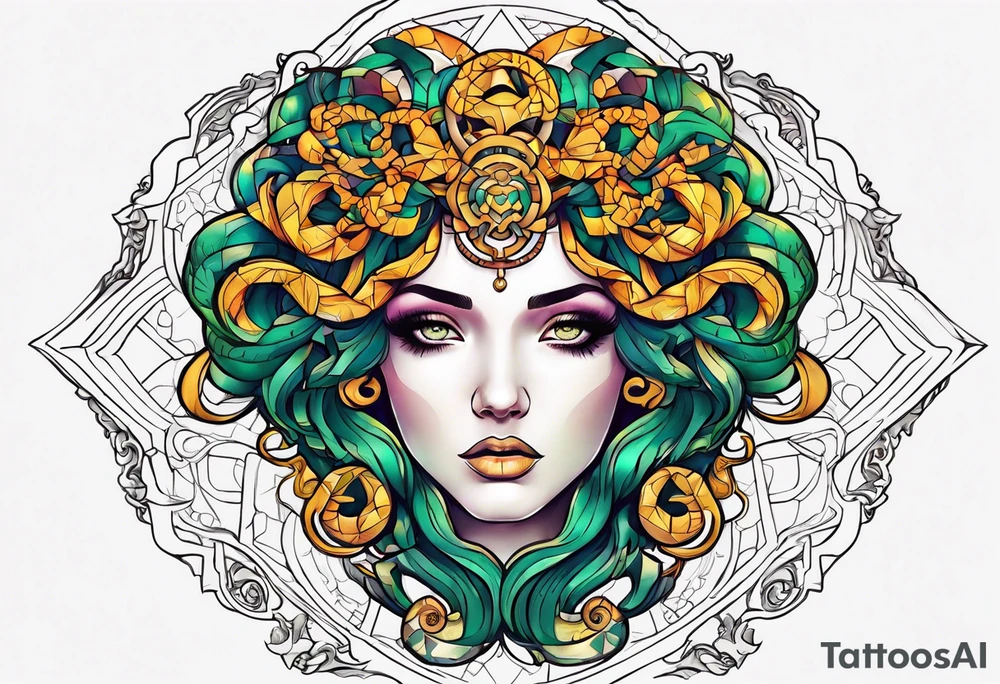 medusa tattoo idea