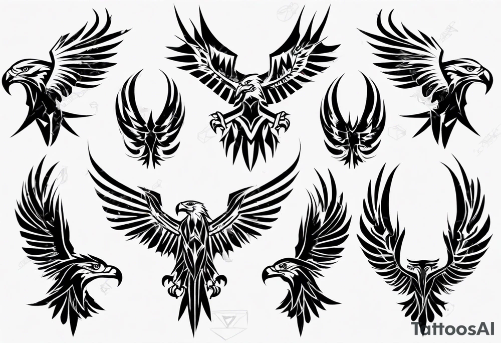 eagle tattoo idea