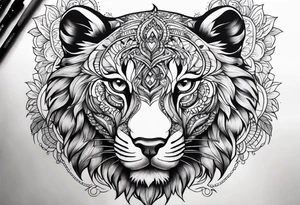 What animal symbolizes healing tattoo idea