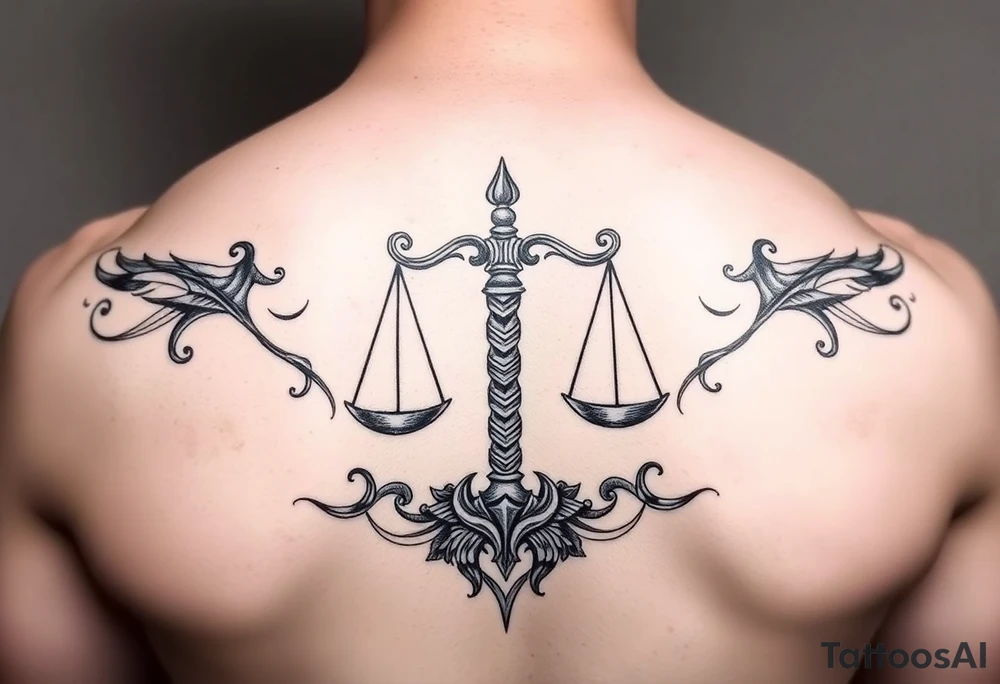 libra tattoo idea