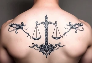 libra tattoo idea