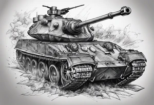 Battlefield tattoo idea