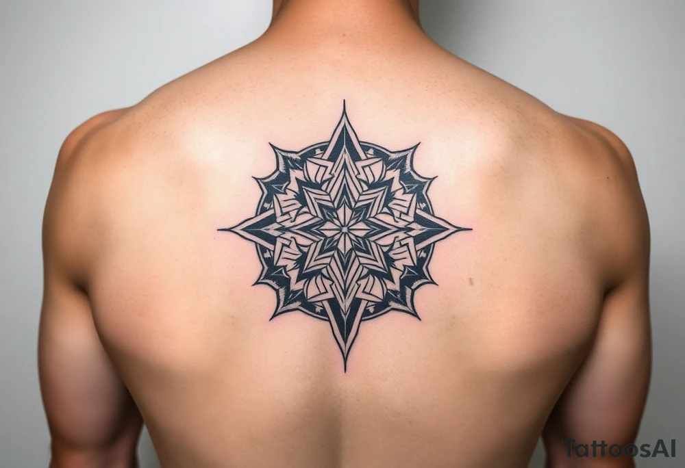 A giant man who looks biblical tattoo idea