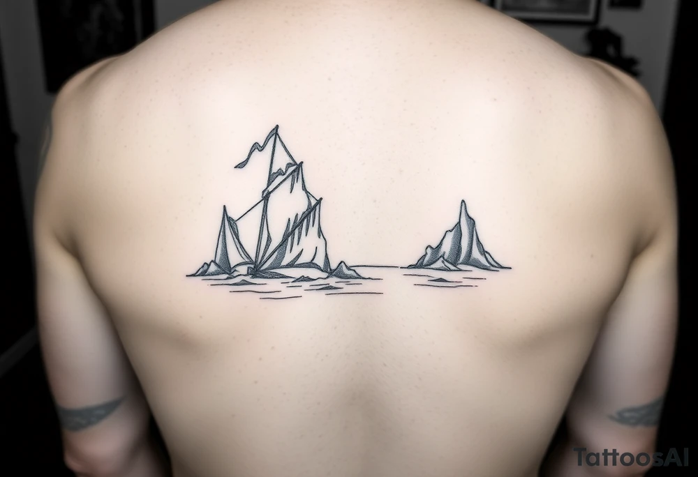 OLAS DE MAR AL REDEDOR DEL BICEPS, DE MANERA SUTIL, LA MAREA MÁS ALTA SE CONVIERTE EN CORAZÓN. tattoo idea
