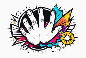 Idle hands tattoo idea
