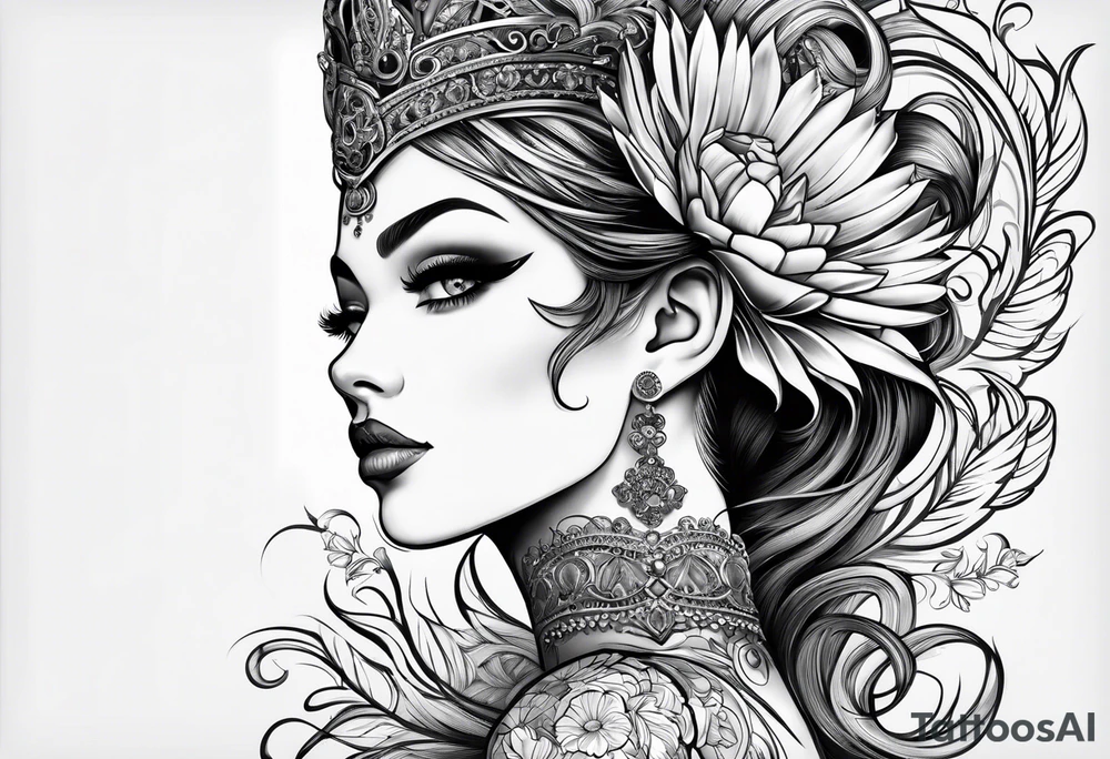 The name victoria tattoo idea