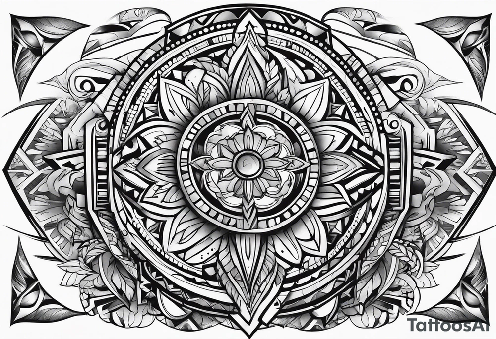 Native American Christianity tattoo idea