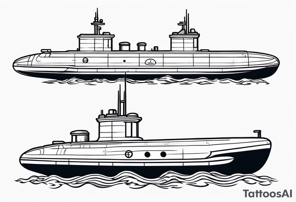 US NAVY SUBMARINE tattoo idea
