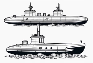 US NAVY SUBMARINE tattoo idea
