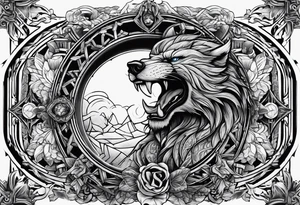 levi akerman battle vs beast tattoo idea