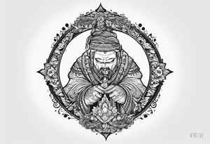 stick person tattoo idea