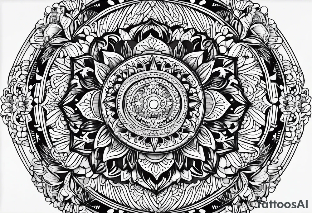 Mandala tattoo idea