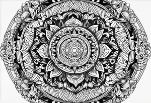 Mandala tattoo idea