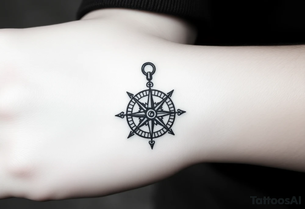 Compass tattoo idea