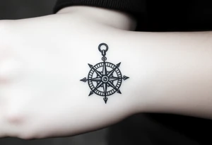 Compass tattoo idea
