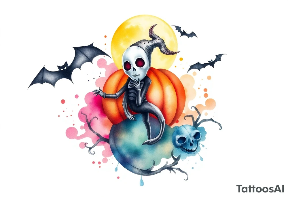 Halloween tattoo idea