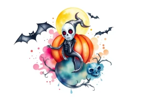 Halloween tattoo idea