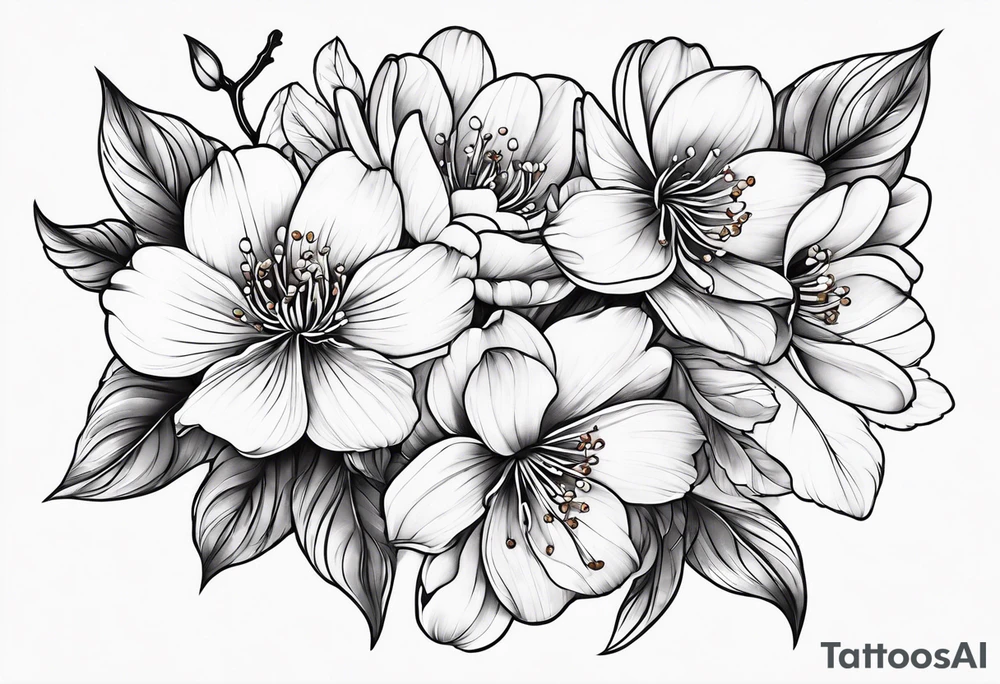 Sakura tattoo idea