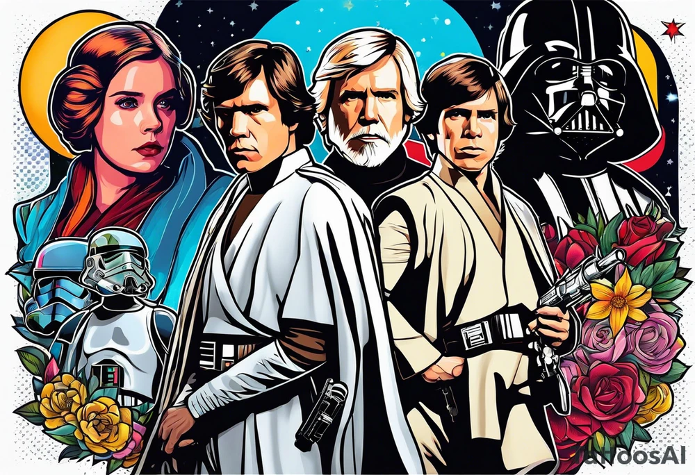 Star wars tattoo idea