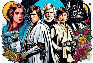 Star wars tattoo idea