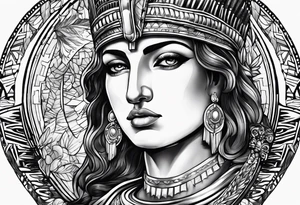 Alexander the Great & Cleopatra tattoo idea