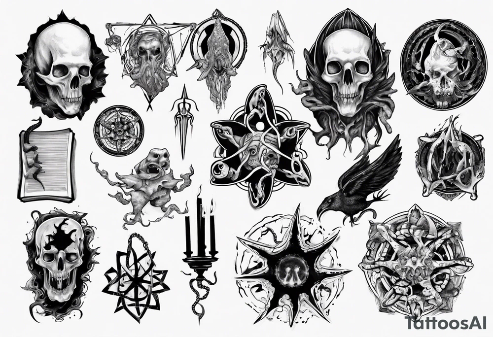 lovecraft madness tattoo idea