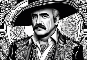 vicente fernandez tattoo idea