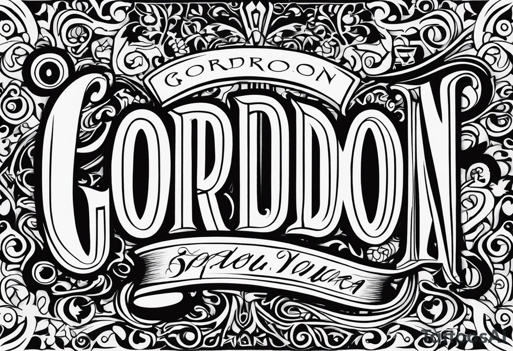 Gordon tattoo idea