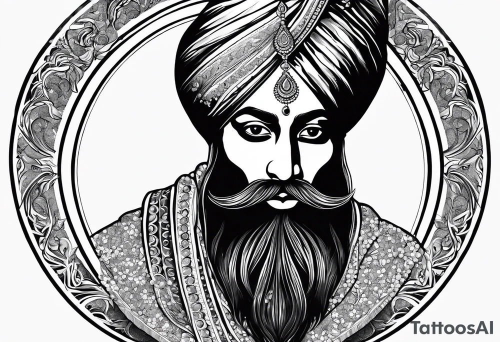 Ek omkaar sikh  
design for a tatoo on chest tattoo idea