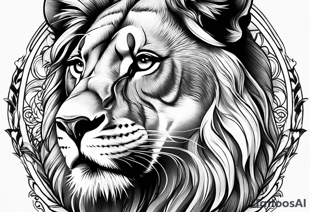 Lioness tattoo idea
