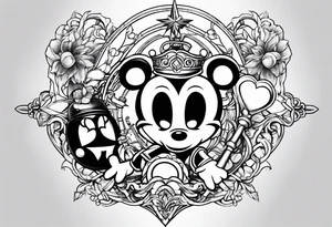 Kingdom hearts tattoo idea