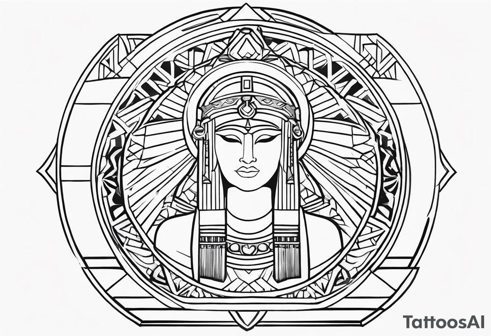 Eae Egípcia tattoo idea