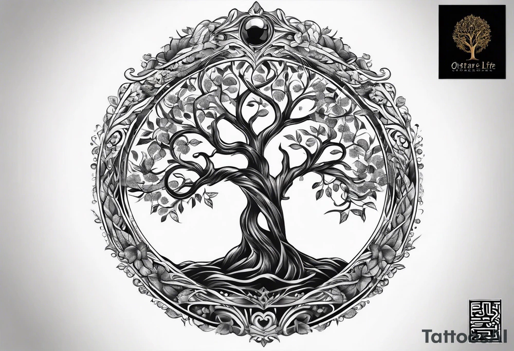 tree of life tattoo idea