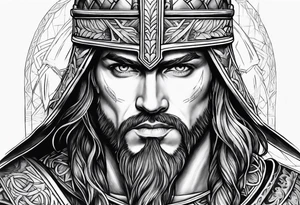 Warrior of Christ tattoo idea