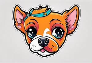 Clementine dog tattoo idea
