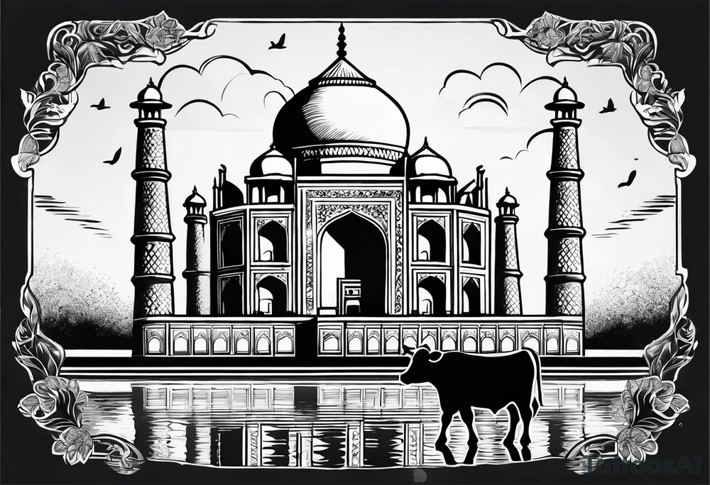 India
Sunset
Taj Mahal
Cow
Home tattoo idea